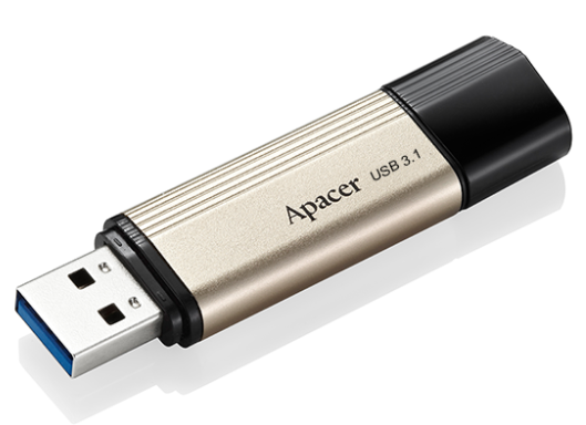 Apacer AH353 32GB USB.3.1 Gen 1 Gold Pen Drive AP32GAH353C-1