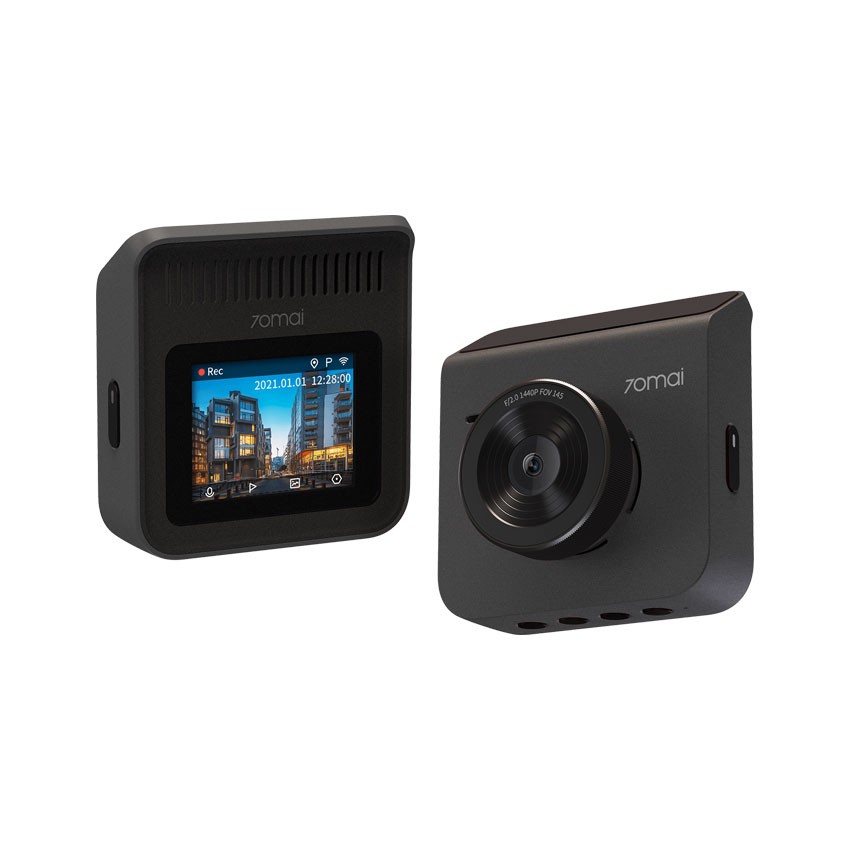 Xiaomi 70mai A400 Car Dash Cam Set Dual Channel App Control Enhanced Night Vision With Rear Lens Car Camera Global Version