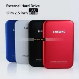 SAMSUNG / W.D 500 GB USB 3.0 portable hard disk