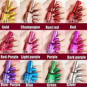 Beauty Mirror Long Lasting Nail Polish- 12 Pcs Combo