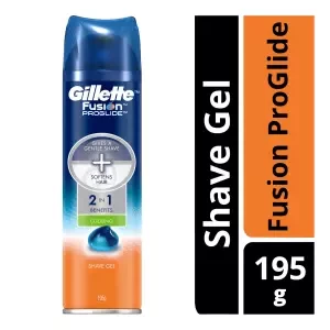 Gillette Fusion Proglide Sensitive 2 in 1 Shave Gel - 195g