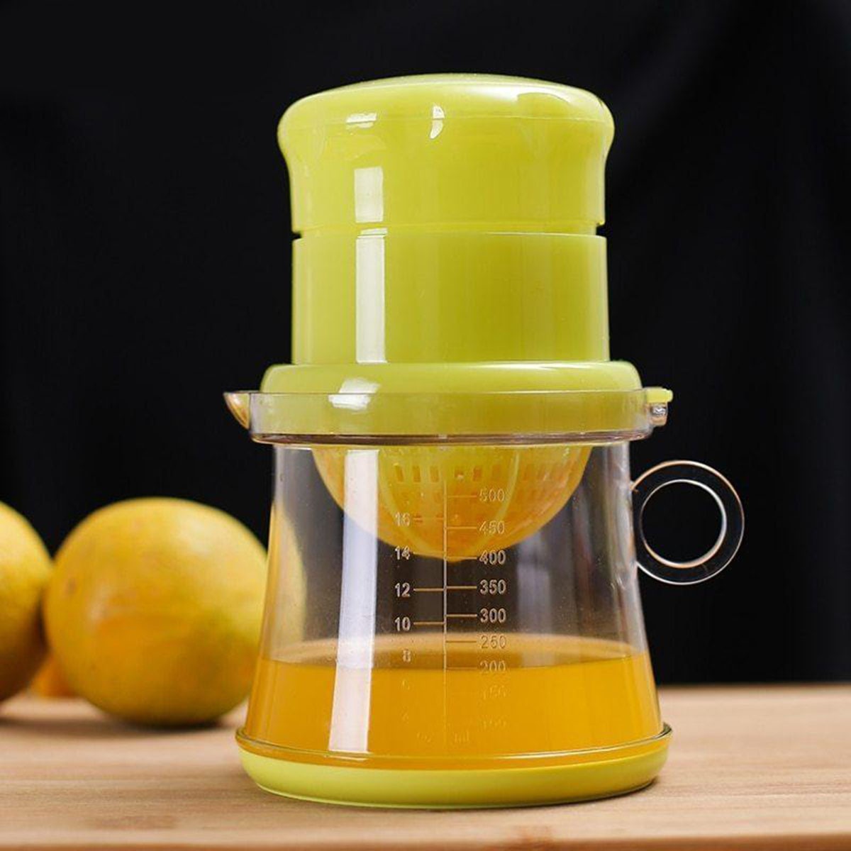 Hand Press Juicer With Fruit Squeezer Cup