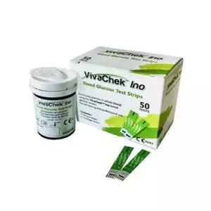 VivaChek Ino Blood Glucose Test Strip -50pcs (Vial)