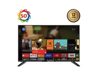 SONY PLUS 50 ANDROID SMART HD TV,Comb Filter 3D,Noise Reduction,Weak Signal Enhancement,Built in Speaker Bottom,Sound Effect Stereo,Android,USB Play,Wall Mount and Mouse System,Headphone System,HDMI,V