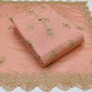 Silk kameez with dupatta