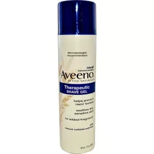 USA Made Aveeno Therapeutic Shave Gel, 7 Oz(198 g)