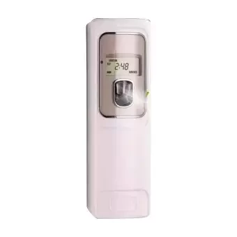 Automatic Room Spray with LED Clock - White