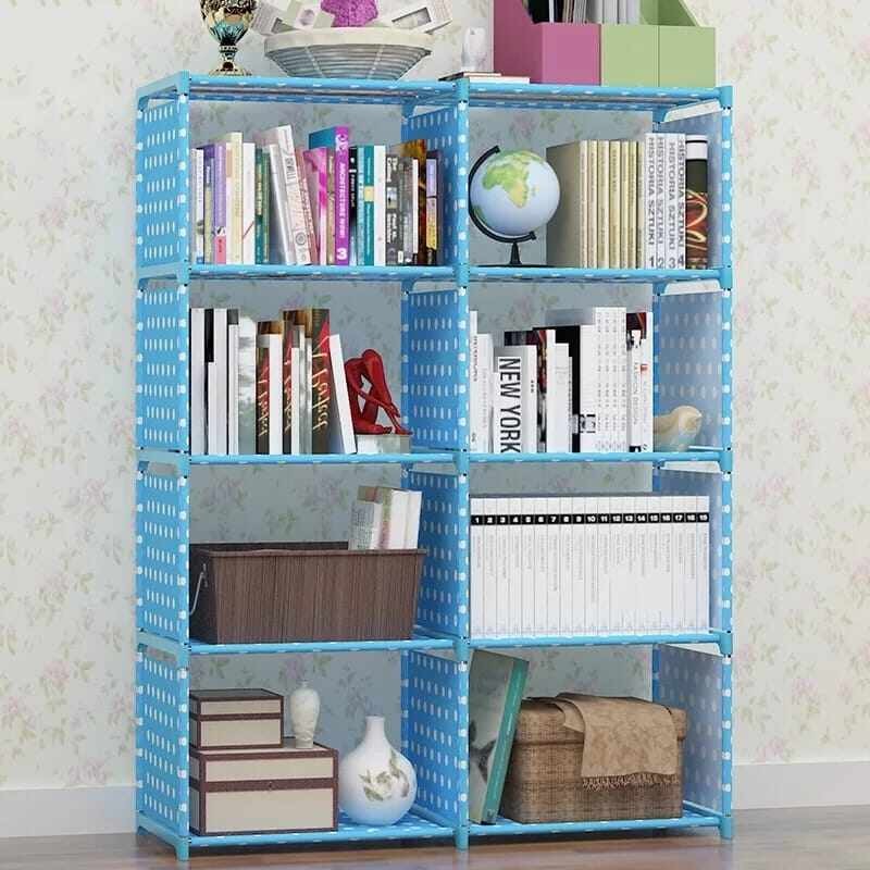 Multi-layer Simple Bookshelf Easy Assembly Bookcase Can Be Moved Children's Debris Rack Shelf Home Furniture Book Shelf