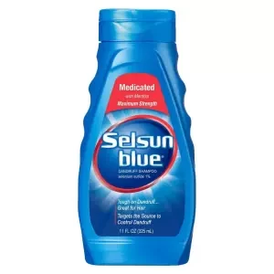Selsun Blue Medicated With Menthol Dandruff Shampoo 325ml