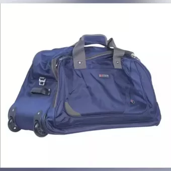 Travel Trolley Bag Family Size Large Capacity High Quality Nylon Soft Febric & Zipper 100 %Waterproof and Washable 3Years Warranty Size 24
