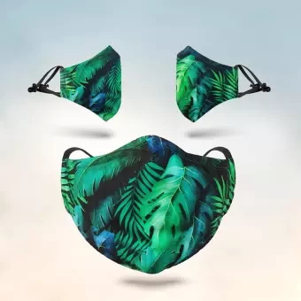 Fabrilife Women's Designer Edition Mask - Foresty