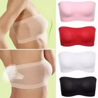 Good Shape Tube Bra For Ladies - Random Color-1 pcs