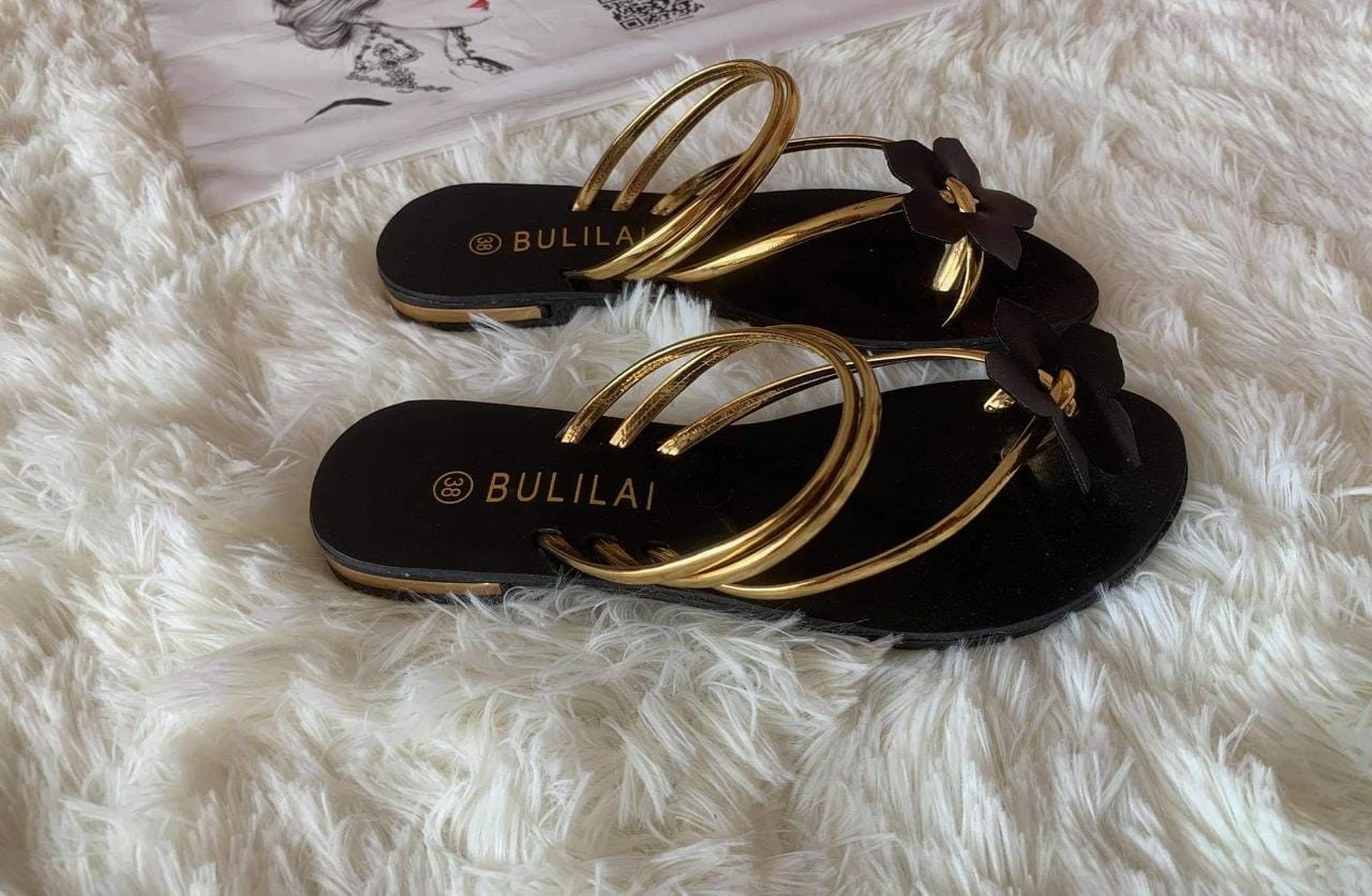 Summer Women Slides Metal Women Shoes Chains Flip Flops Flats Beach Shoes