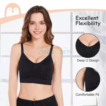 NiceBorn Nursing Bras Hands Free Pumping Bra