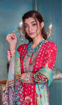 Pakistani Benas Rangoon 3pcs