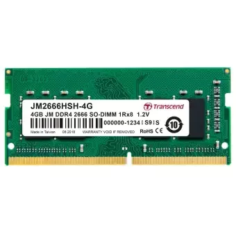 Transcend 4GB DDR4 2666 Laptop RAM (JetRam)