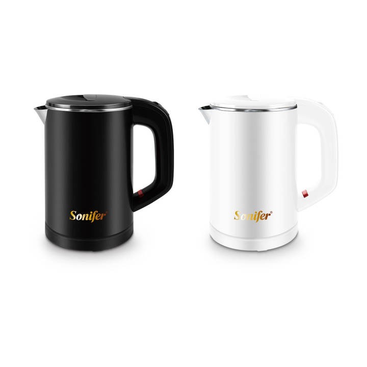 0.6L Travel Mini Electric Kettle 304 Stainless Steel Quietly Cordless Portable 600W Heating Electric Boiler Water Teapot Sonifer