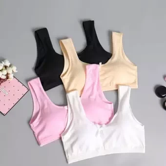 2 piece Semis bra sports bra cotton bra teenagers bra
