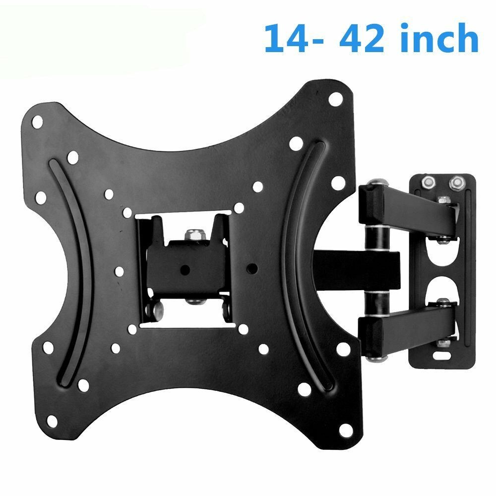 TV Wall Bracket Mount Swivel Tilt 14 -42 Plasma 3D LED LCD
