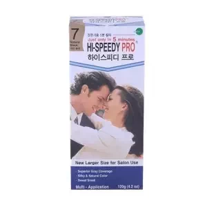 Hi Speedy Hair Color - 7 Natural Black 120g