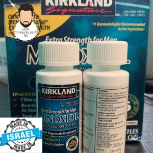 Kirkland minoxidil 5% (One Month Supply with Two Free Droppers)