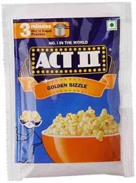 Golden sizzle flavoured Popcorn 3pc