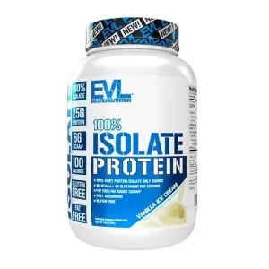 EVL 100% ISOLATE, VANILLA ICE CREAM, 1.6 LBS