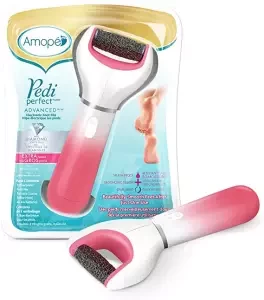Amope Splashproof Electronic Foot File Foot Spa Pedicure Tool Callous Remover