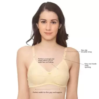 1 Pack 1 Color Loxicave Maternity Bra UndBraMat01