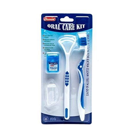 Oral Care Kit Toothbrush - Multicolor