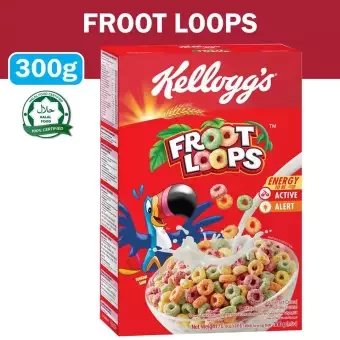 Kelloggs Froot Ring Loops 300gm