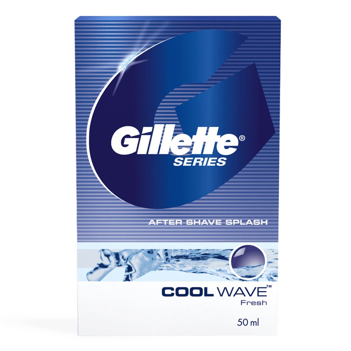 Gillette Series Cool Wave After Shave Splash - 50 ml