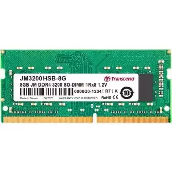 Transcend 8GB 3200Mhz DDR4 Laptop RAM