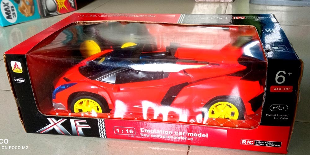 Rechargeable Emulation Full Remote Control Function Car with 3D Lighting