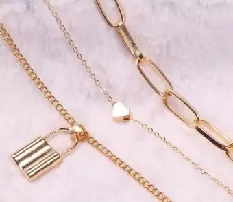 Lock Shape Pendant for women