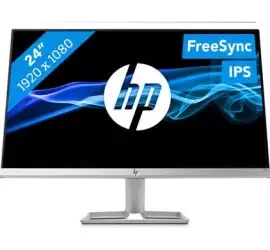 HP 24f 24 Inch (23.8 Inch View-able) Anti-glare IPS LED Backlight Full HD Monitor (1xVGA, 1xHDMI with HDCP Support) 2XN60AA 3AL28AA